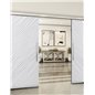 Holzschiebetür Slim-Line - Weiss 3D Model 4042 Holzschiebetür Slim-Line - Weiss 3D Model 4042