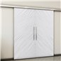 Holzschiebetür Slim-Line - Weiss 3D Model 4042 Holzschiebetür Slim-Line - Weiss 3D Model 4042