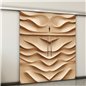 Holzschiebetür Slim-Line - Holzkunst Model 4021 Holzschiebetür Slim-Line - Holzkunst Model 4021