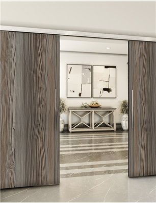 Holzschiebetür Slim-Line - Holzkunst  Model 4043