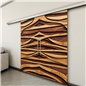 Holzschiebetür Slim-Line - Holzkunst Model 4082 Holzschiebetür Slim-Line - Holzkunst Model 4082