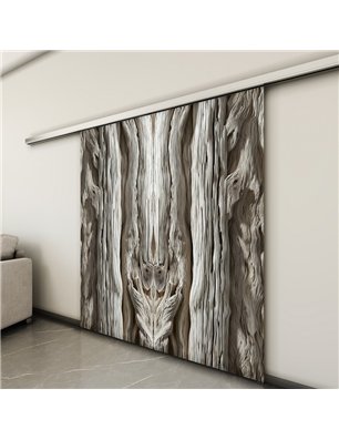 Holzschiebetür Slim-Line - Holzkunst  Model 4087-3