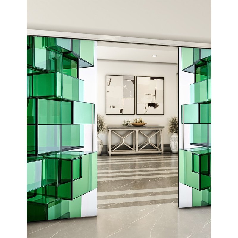 Holzschiebetür Slim-Line - Geometrie Model 4003 Holzschiebetür Slim-Line - Geometrie Model 4003