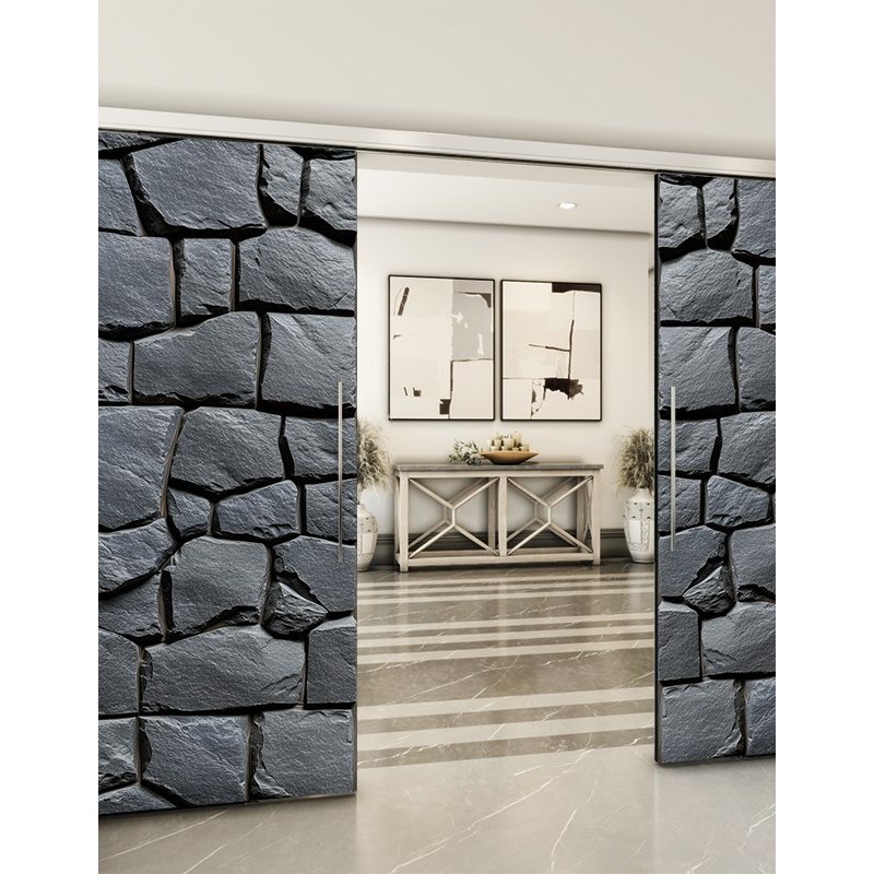 Holzschiebetür Slim-Line - Beton und Stein Model 4004 Holzschiebetür Slim-Line - Beton und Stein Model 4004