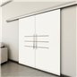 Holzschiebetür Slim-Line - Design-Linien  Model 4011
