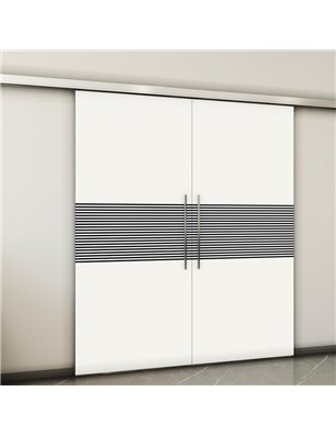 Holzschiebetür Slim-Line - Design-Linien  Model 4013-2