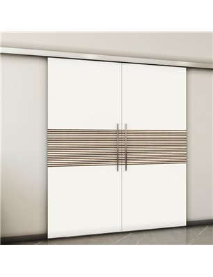 Holzschiebetür Slim-Line - Design-Linien  Model 4019-2