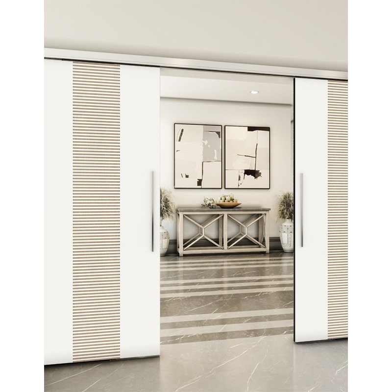 Holzschiebetür Slim-Line - Design-Linien Model 4026 Holzschiebetür Slim-Line - Design-Linien Model 4026