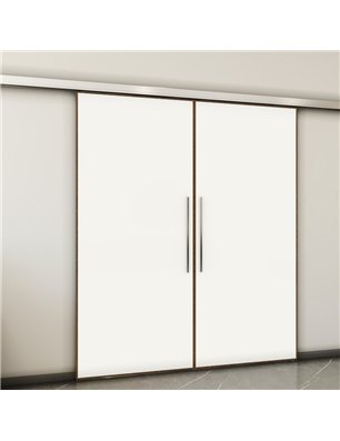 Holzschiebetür Slim-Line - Design-Linien  Model 4043-2