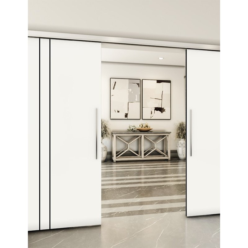 Holzschiebetür Slim-Line - Design-Linien Model 4053 Holzschiebetür Slim-Line - Design-Linien Model 4053