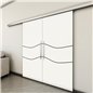 Holzschiebetür Slim-Line - Design-Linien Model 4057 Holzschiebetür Slim-Line - Design-Linien Model 4057
