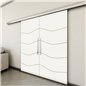 Holzschiebetür Slim-Line - Design-Linien Model 4062 Holzschiebetür Slim-Line - Design-Linien Model 4062