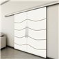 Holzschiebetür Slim-Line - Design-Linien Model 4063 Holzschiebetür Slim-Line - Design-Linien Model 4063