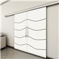Holzschiebetür Slim-Line - Design-Linien Model 4064 Holzschiebetür Slim-Line - Design-Linien Model 4064