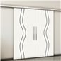Holzschiebetür Slim-Line - Design-Linien Model 4065 Holzschiebetür Slim-Line - Design-Linien Model 4065