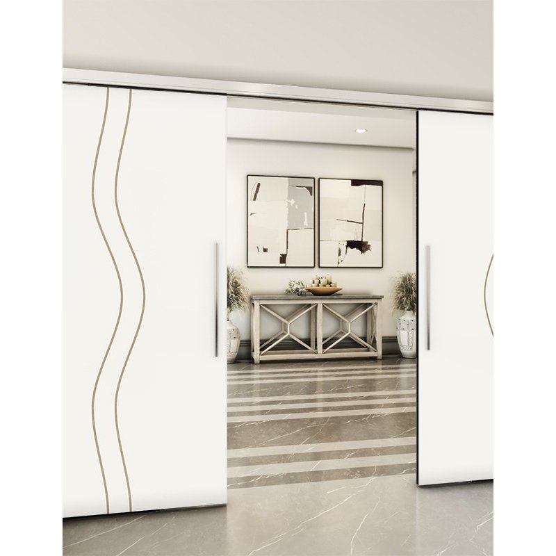 Holzschiebetür Slim-Line - Design-Linien Model 4066 Holzschiebetür Slim-Line - Design-Linien Model 4066