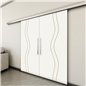 Holzschiebetür Slim-Line - Design-Linien Model 4066 Holzschiebetür Slim-Line - Design-Linien Model 4066