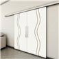 Holzschiebetür Slim-Line - Design-Linien Model 4067 Holzschiebetür Slim-Line - Design-Linien Model 4067