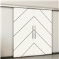 Holzschiebetür Slim-Line - Design-Linien Model 4075 Holzschiebetür Slim-Line - Design-Linien Model 4075