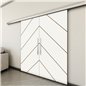 Holzschiebetür Slim-Line - Design-Linien Model 4075 Holzschiebetür Slim-Line - Design-Linien Model 4075