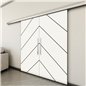Holzschiebetür Slim-Line - Design-Linien Model 4076 Holzschiebetür Slim-Line - Design-Linien Model 4076