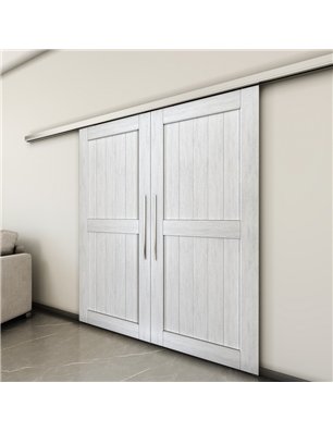 Holzschiebetür Slim-Line - Country  Model 4008-3