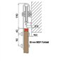 Holzschiebetür Barn-Line - Schwarz  Model 2080