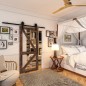 Glasschiebetür BARN-LINE - Country Altholz Astig Modell 42