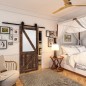 Glasschiebetür BARN-LINE - Country Altholz Astig Modell 43