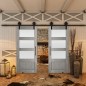 Glasschiebetür BARN-LINE - Country Graueiche Modell 36