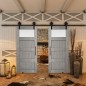 Glasschiebetür BARN-LINE - Country Graueiche Modell 38