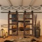 Glasschiebetür BARN-LINE - Country Altholz Astig Modell 34