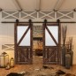 Glasschiebetür BARN-LINE - Country Altholz Astig Modell 43