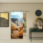 Glasschiebetür PIPE-LINE - Fotoprint Modell 122