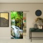 Glasschiebetür PIPE-LINE - Fotoprint Modell 173