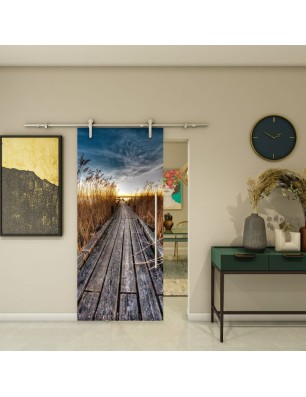 Glasschiebetür PIPE-LINE - Fotoprint Model 280