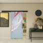 Glasschiebetür BLACK-LINE - Fotoprint Modell 64