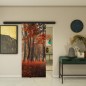 Glasschiebetür BLACK-LINE - Fotoprint Modell 67