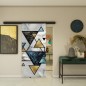Glasschiebetür BLACK-LINE - Fotoprint Modell 97