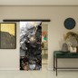 Glasschiebetür BLACK-LINE - Fotoprint Modell 102