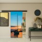 Glasschiebetür BLACK-LINE - Fotoprint Modell 135