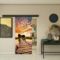 Glasschiebetür BLACK-LINE - Fotoprint Modell 155