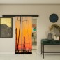 Glasschiebetür BLACK-LINE - Fotoprint Modell 156