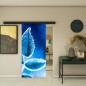 Glasschiebetür BLACK-LINE - Fotoprint Modell 161
