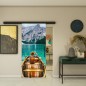 Glasschiebetür BLACK-LINE - Fotoprint Modell 169