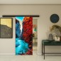 Glasschiebetür BLACK-LINE - Fotoprint Modell 170