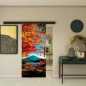 Glasschiebetür BLACK-LINE - Fotoprint Modell 181