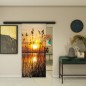 Glasschiebetür BLACK-LINE - Fotoprint Modell 187