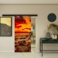 Glasschiebetür BLACK-LINE - Fotoprint Modell 195