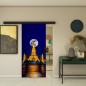 Glasschiebetür BLACK-LINE - Fotoprint Modell 204